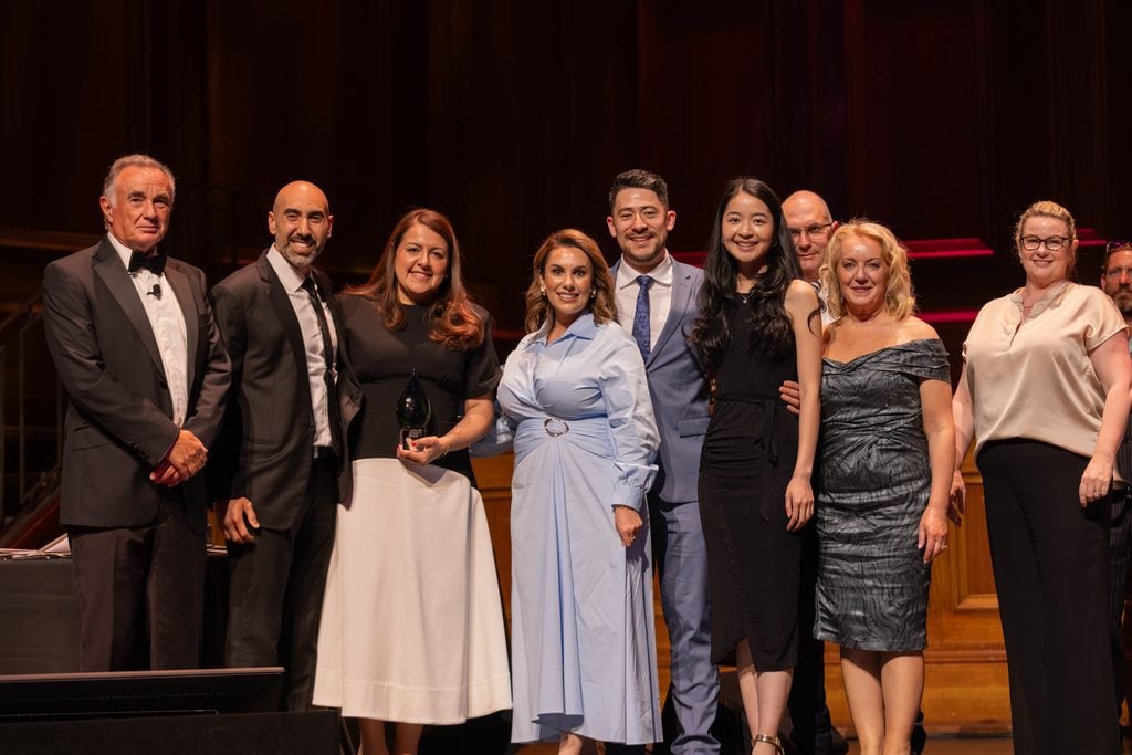 Adawn Dental Studio with MC of the Gala -Prof. Neil Meredith